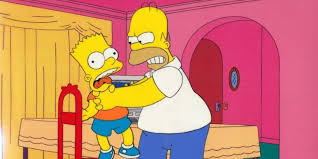 homer choking bart Blank Meme Template