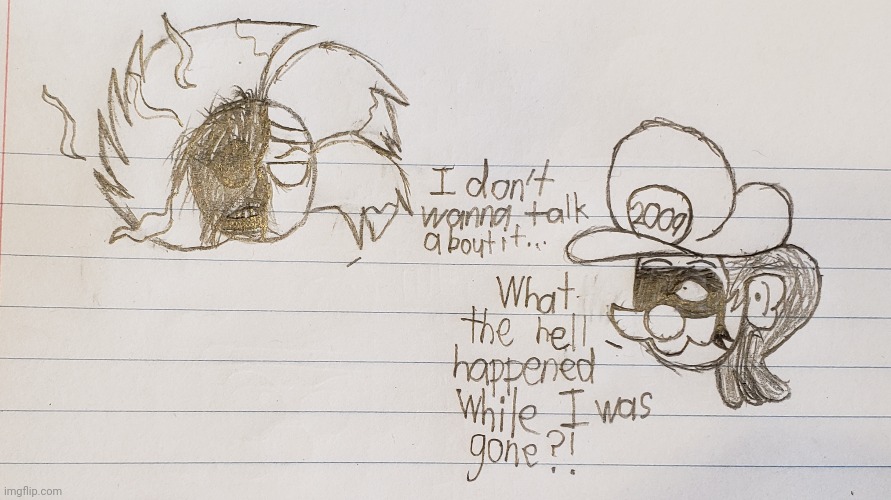 Goofy ahh doodle in class: Toasted | image tagged in school,class,drawing | made w/ Imgflip meme maker