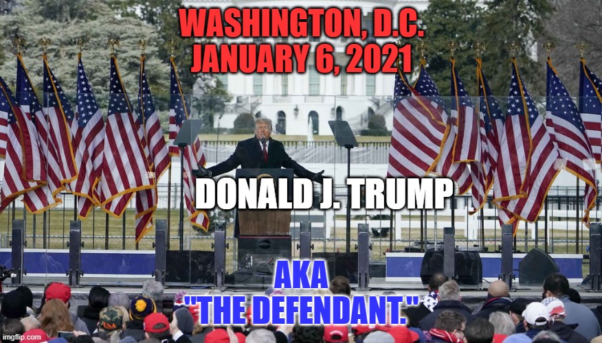 From Putin to the Proud Boys. From the "Right to Choose." to all the Rights you till lose, Trump is a danger to our country. | WASHINGTON, D.C.
JANUARY 6, 2021; DONALD J. TRUMP; AKA
"THE DEFENDANT." | image tagged in politics | made w/ Imgflip meme maker