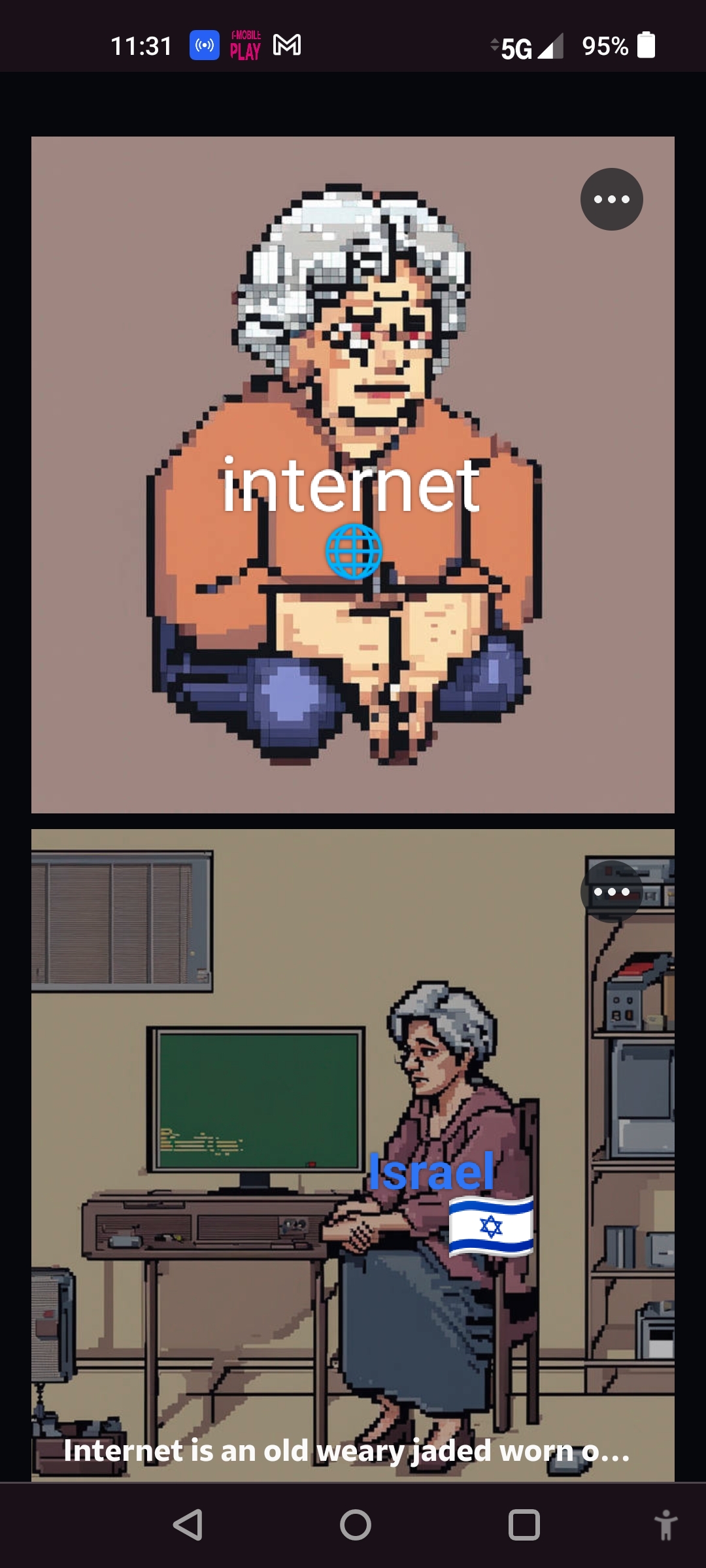 High Quality Old saggy neck wrinkled spinster internet Blank Meme Template