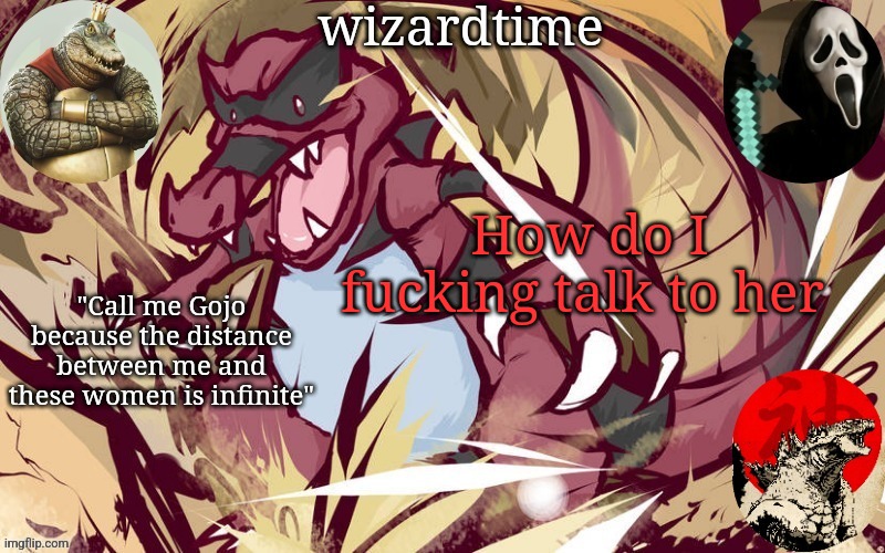 wizardtime | How do I fucking talk to her | image tagged in wizardtime | made w/ Imgflip meme maker