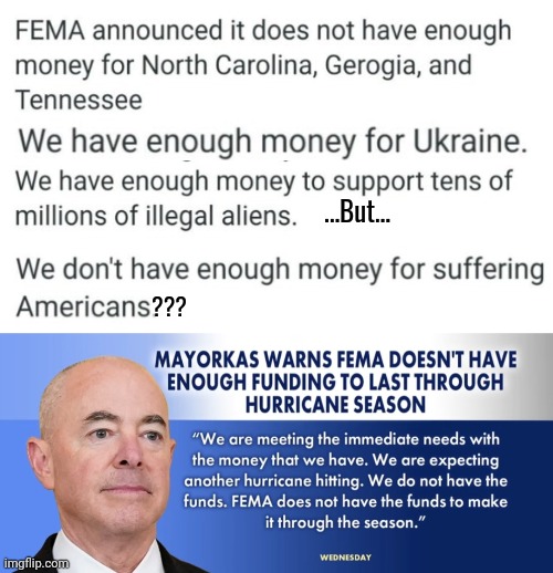 FEMA screws taxpayers | ...But... ??? | image tagged in big,government corruption | made w/ Imgflip meme maker