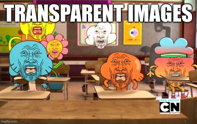 Disgusted Gumball | TRANSPARENT IMAGES | image tagged in disgusted gumball | made w/ Imgflip meme maker