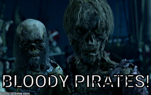 Bloody Pirates | image tagged in bloody pirates | made w/ Imgflip meme maker