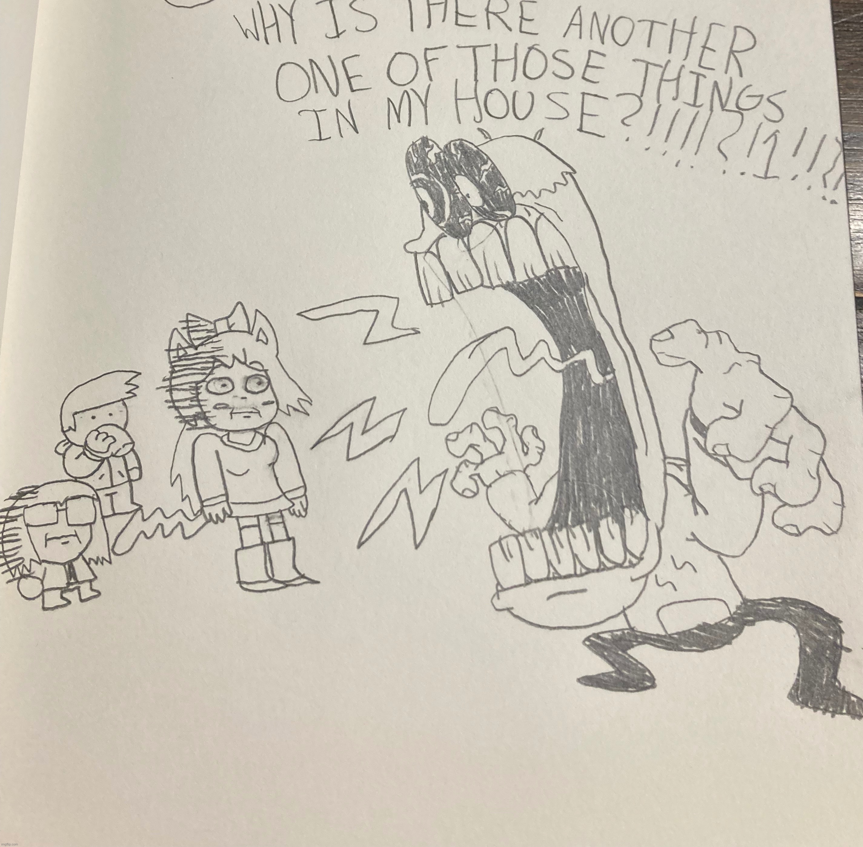 My friend drew this | made w/ Imgflip meme maker