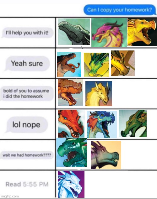 wof "can i copy your homework?" | image tagged in can i copy your homework character template | made w/ Imgflip meme maker