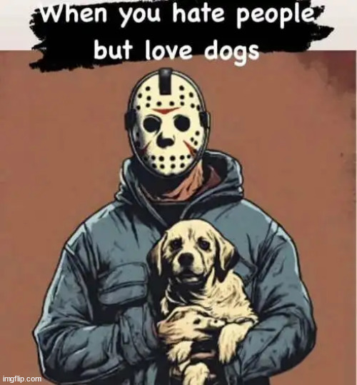 Love dogs | image tagged in repost | made w/ Imgflip meme maker