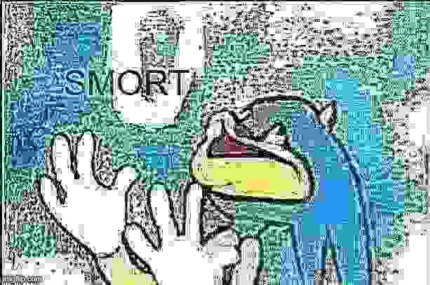 sonic derp smort distorted | image tagged in sonic derp smort distorted | made w/ Imgflip meme maker