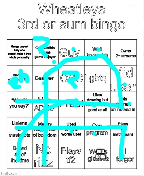 The_Barnhouse | WILL SOON | image tagged in muh bingo,yo guys i heard that there was,an msmg,even please tell me whatd,i miss | made w/ Imgflip meme maker