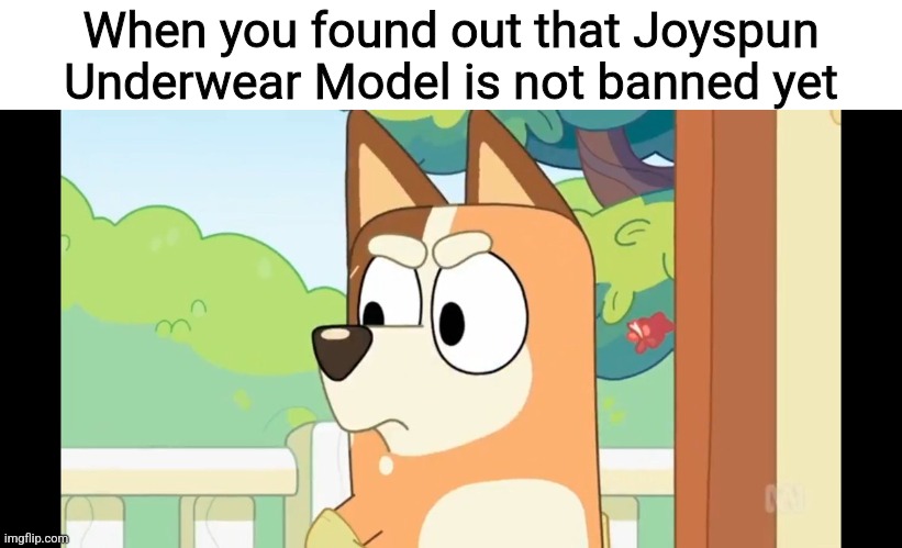 He needs to be blocked already | When you found out that Joyspun Underwear Model is not banned yet | image tagged in angry chilli,jeffrey stone,pedophile,imgflip,imgflip user,banned | made w/ Imgflip meme maker