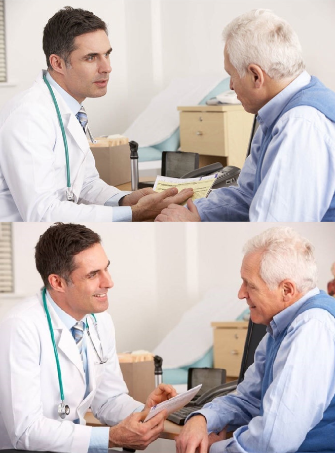 Doctor patient Blank Meme Template