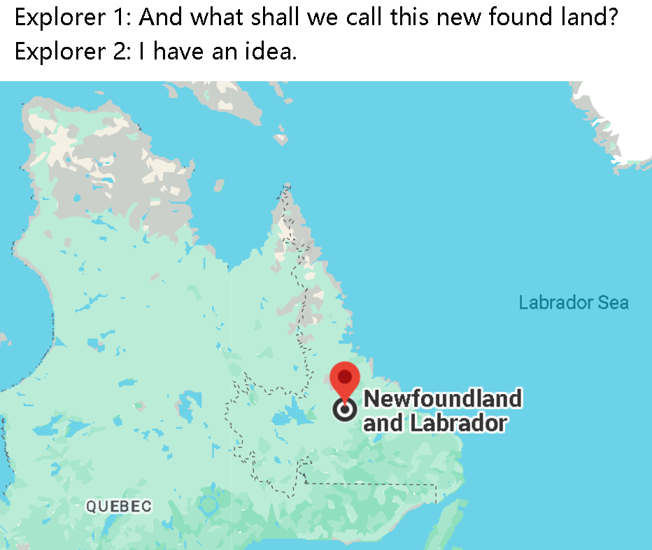 Newfoundland Blank Meme Template
