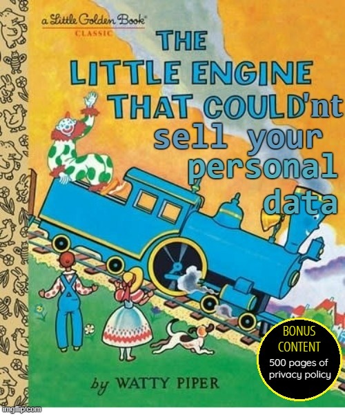 You Car Is Spying On You, Take a Train Instead | BONUS
CONTENT; 500 pages of  privacy policy | image tagged in funny memes,fake books | made w/ Imgflip meme maker