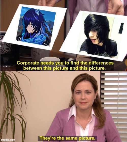 They're The Same Picture | image tagged in memes,they're the same picture,genshin impact,video games | made w/ Imgflip meme maker