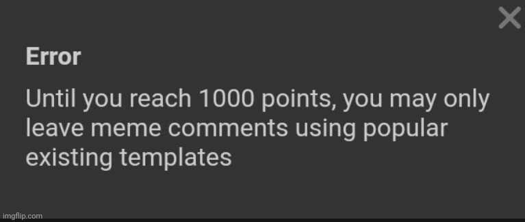IMGFLIP, CAN YOU PLS LET USERS WITH ANY POINTS POST ANY TEMPLATES IN THE COMMENTS? | made w/ Imgflip meme maker