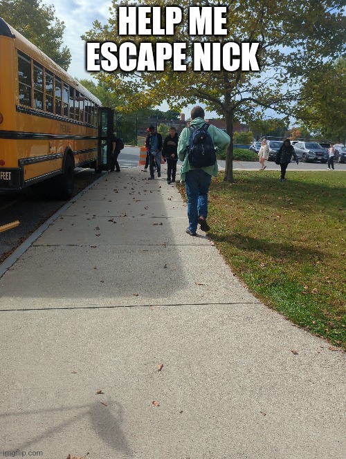 Ghost | HELP ME ESCAPE NICK | image tagged in ghostbusters | made w/ Imgflip meme maker