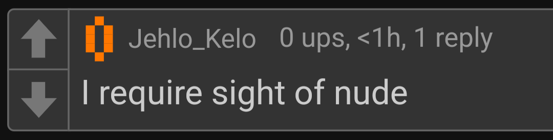 I require sight of nude Blank Meme Template