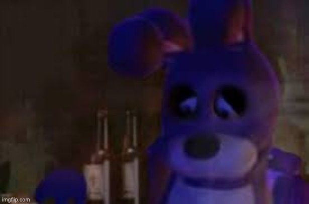 depressed bonnie | image tagged in depressed bonnie | made w/ Imgflip meme maker