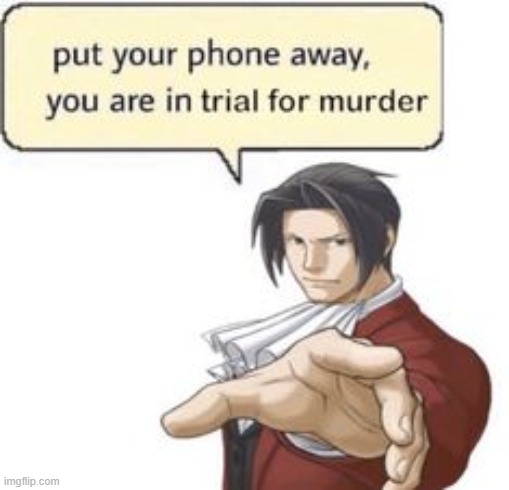 WEEE WOOO WEEE WOO | image tagged in ace attorney | made w/ Imgflip meme maker