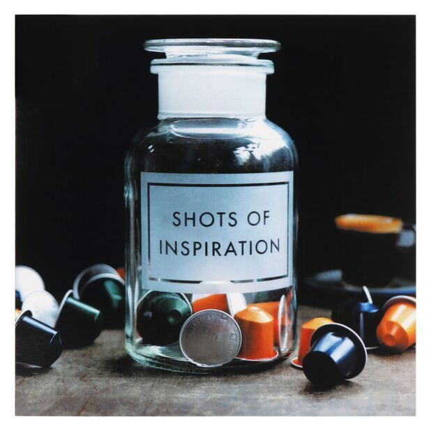 Jar Of Shots Of Inspiration Blank Meme Template