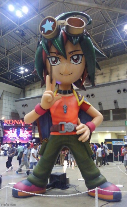 Inflatable Yuya Sakaki | made w/ Imgflip meme maker