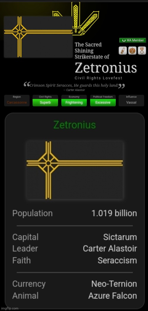 muh nation | made w/ Imgflip meme maker