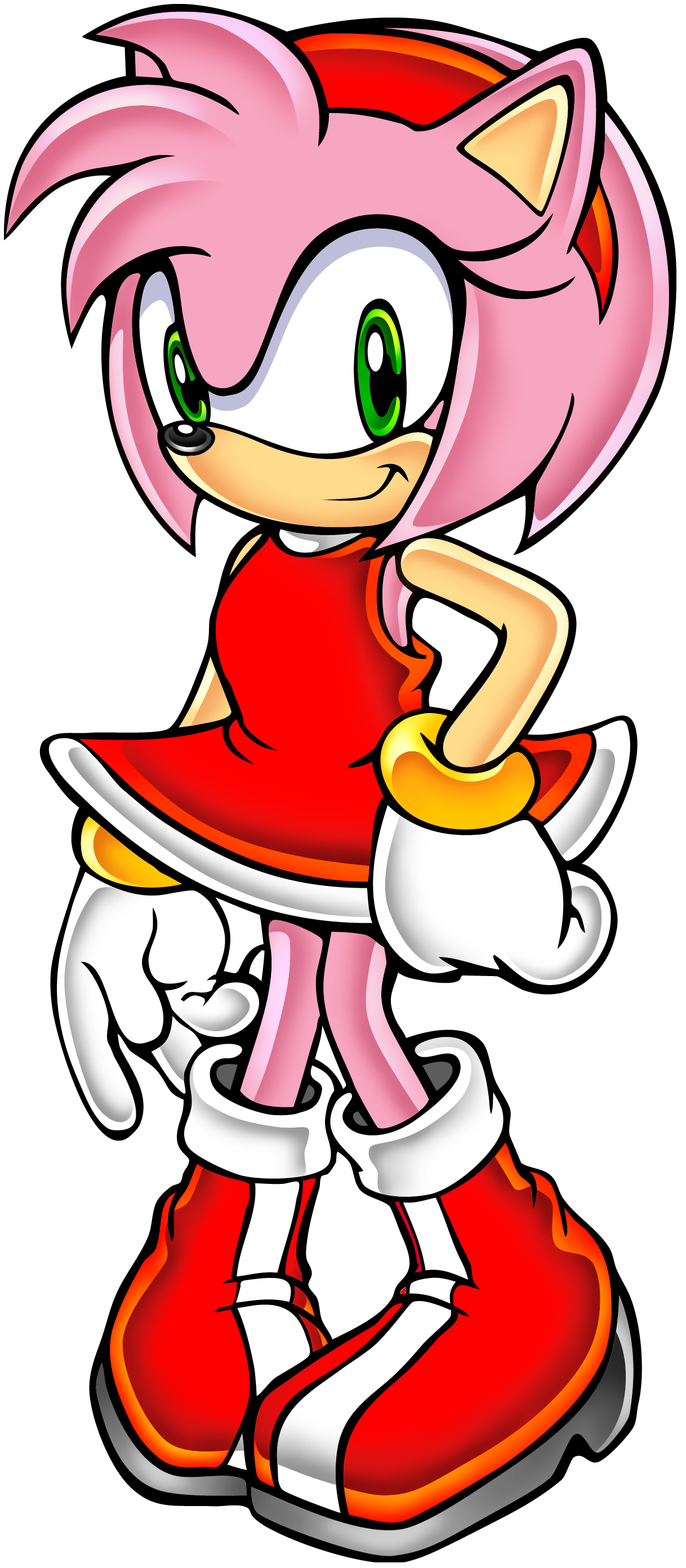 Amy Rose (Sonic Adventure 1) Blank Meme Template