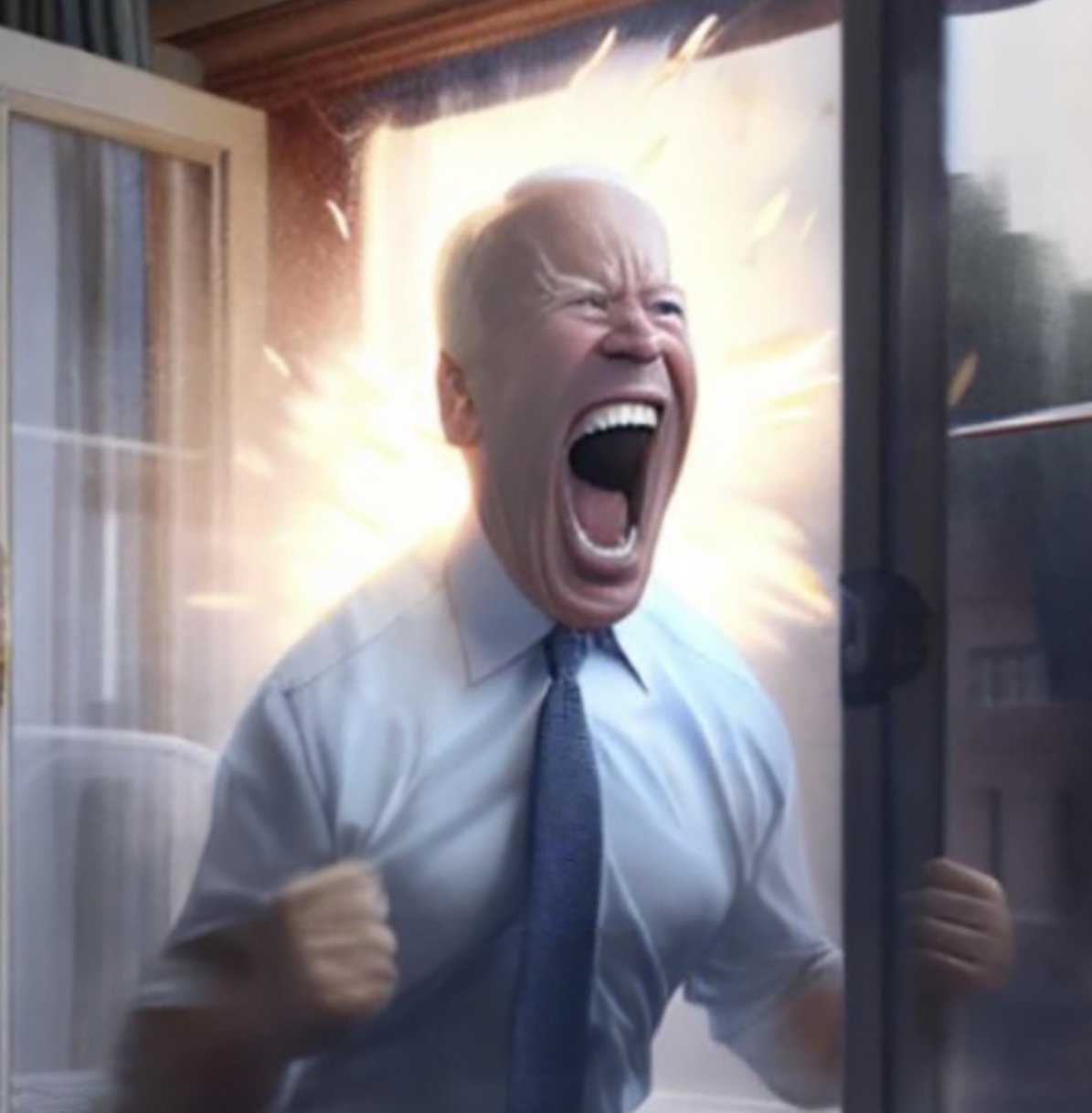 Angry Joe Biden Blank Meme Template