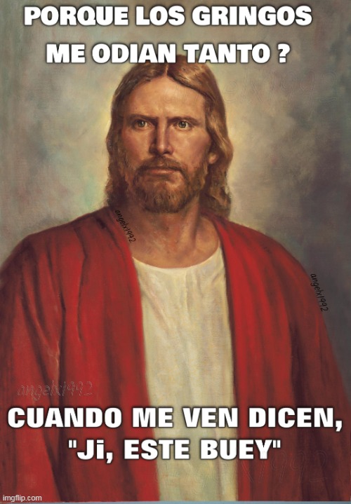 he is the way | image tagged in jesus,jesucristo,gringos,cristianos,religion,buey | made w/ Imgflip meme maker