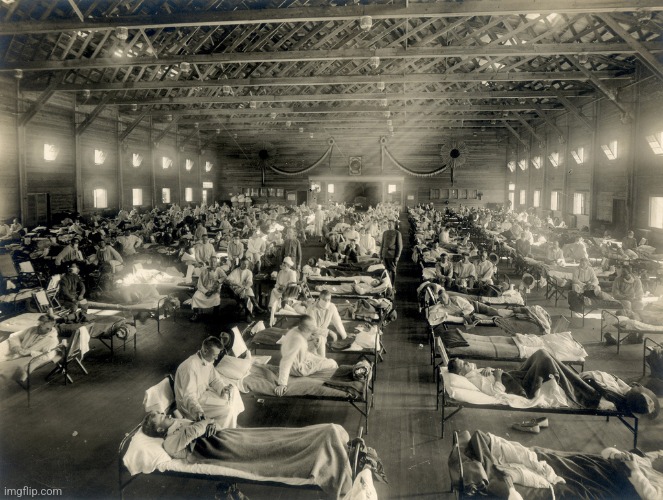 The 1918-1920 influenza pandemic in Kansas | image tagged in the 1918-1920 influenza pandemic in kansas | made w/ Imgflip meme maker