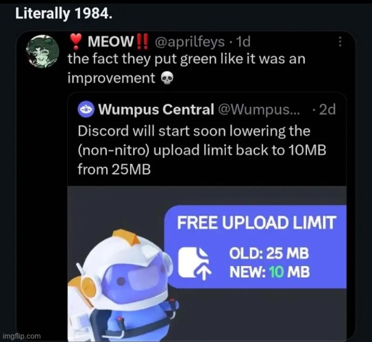 Literally 1984 | made w/ Imgflip meme maker
