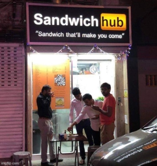 Sandwich hub | image tagged in sandwich | made w/ Imgflip meme maker