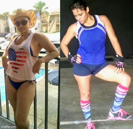Wendy Ibarra Saldana | image tagged in milf,bikini,sexy women,muscle | made w/ Imgflip meme maker