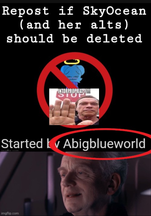 Found this | image tagged in palpatine ironic,msmg,blue,skyocean | made w/ Imgflip meme maker