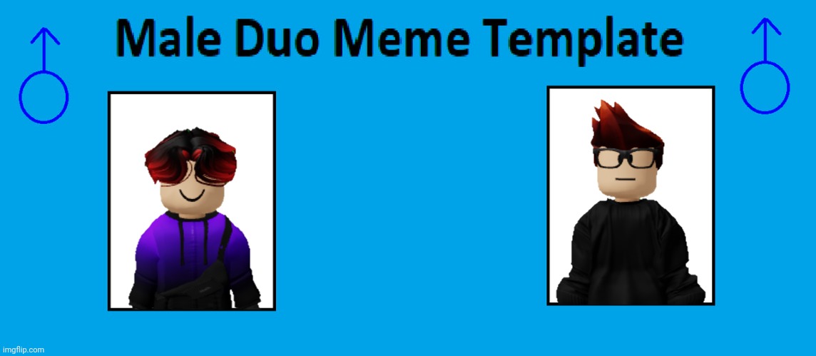 MC and William | image tagged in male duo meme template,mc,william,male | made w/ Imgflip meme maker