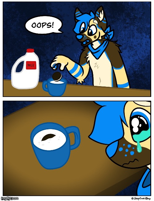 Oreo (Artist is ShepGoesBlep) (That0nenote: NOO THE OREO) | made w/ Imgflip meme maker