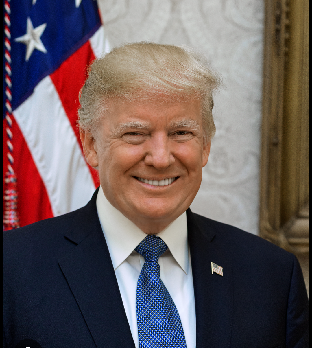 Trump smile Blank Meme Template