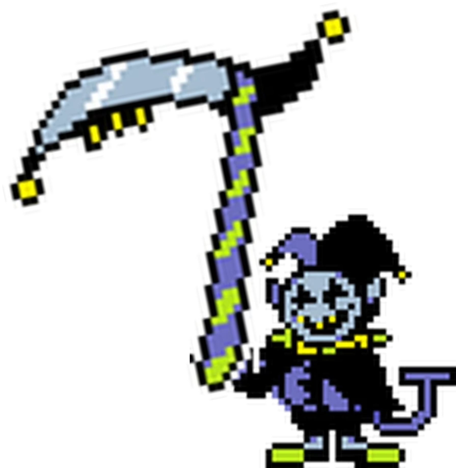 Jevil Blank Meme Template