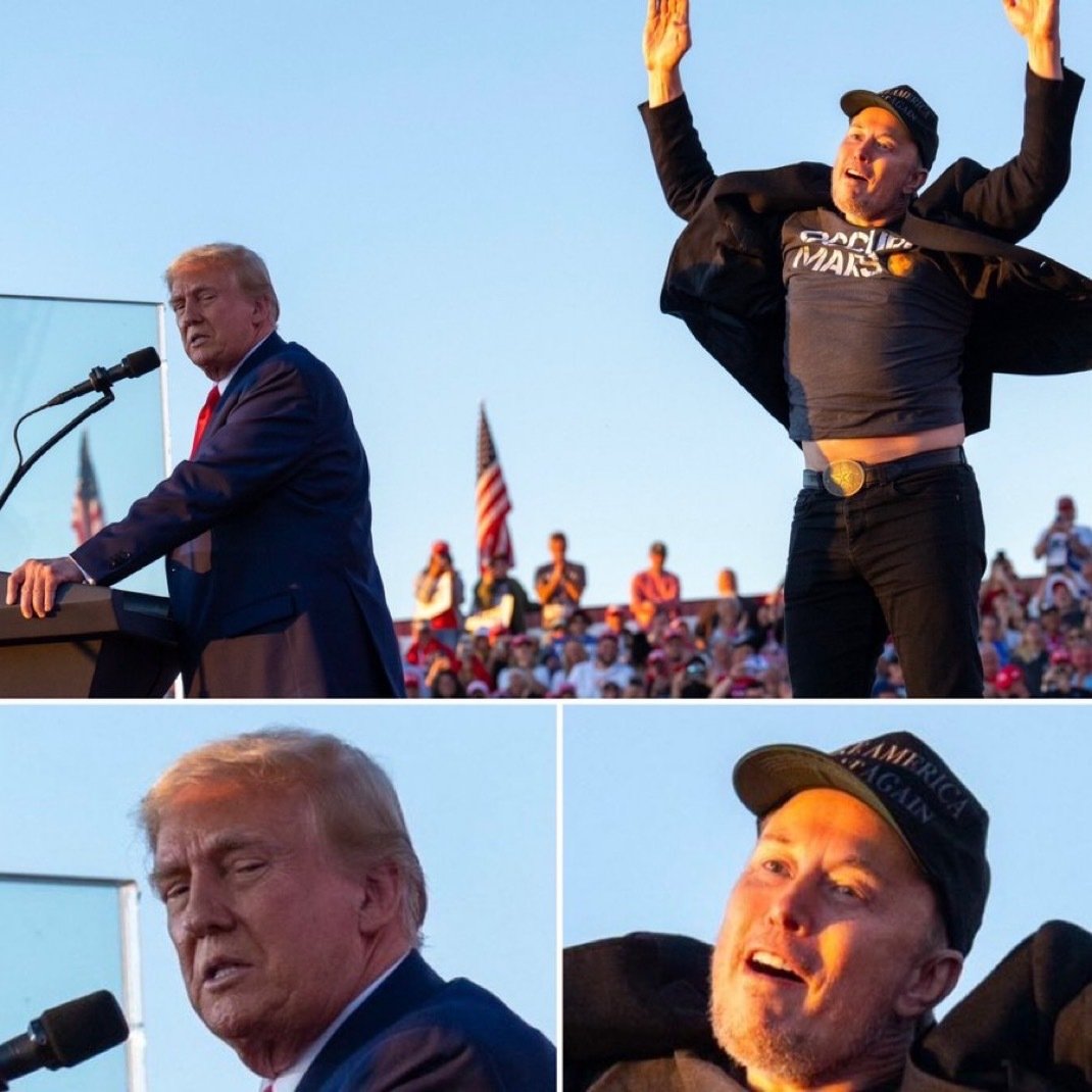 Elon Loves Trump Blank Meme Template