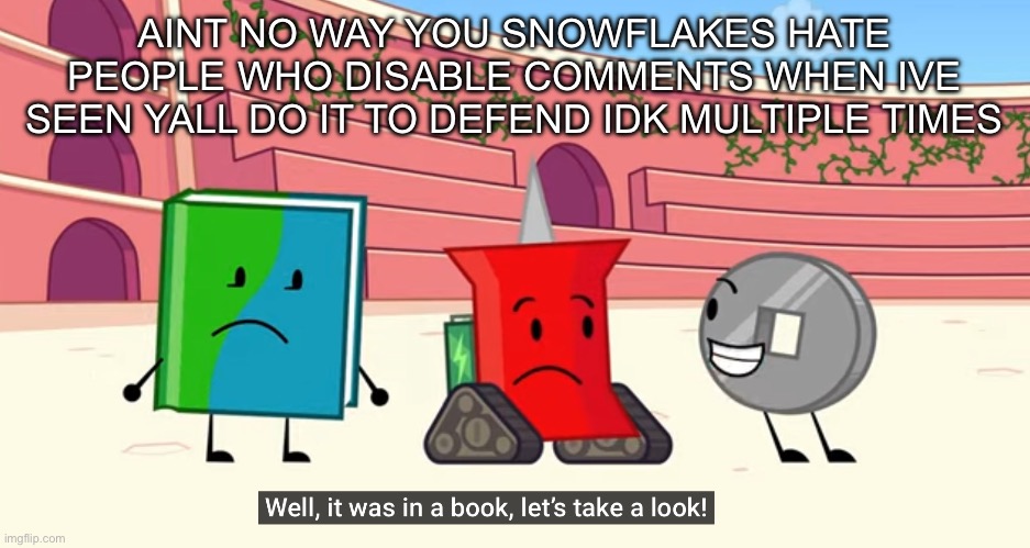 Reading rainbow!! | AINT NO WAY YOU SNOWFLAKES HATE PEOPLE WHO DISABLE COMMENTS WHEN IVE SEEN YALL DO IT TO DEFEND IDK MULTIPLE TIMES | image tagged in reading rainbow | made w/ Imgflip meme maker