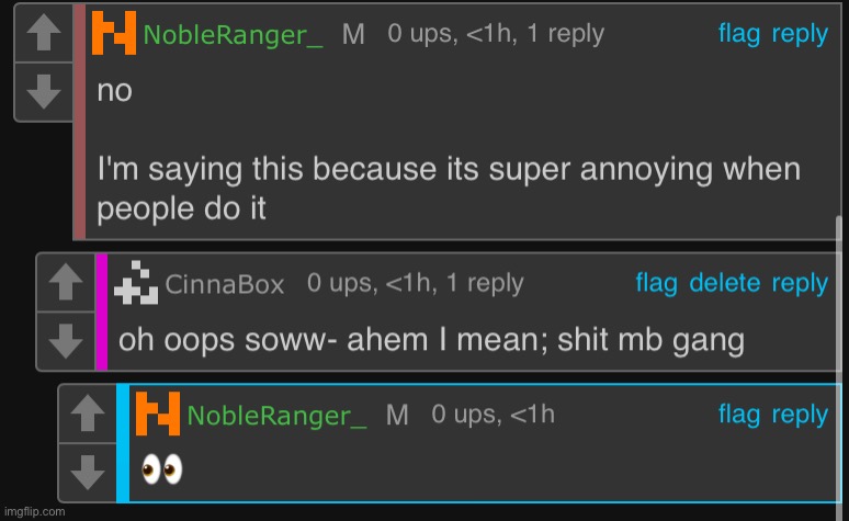 completely bullshit comment section no one cares about | made w/ Imgflip meme maker