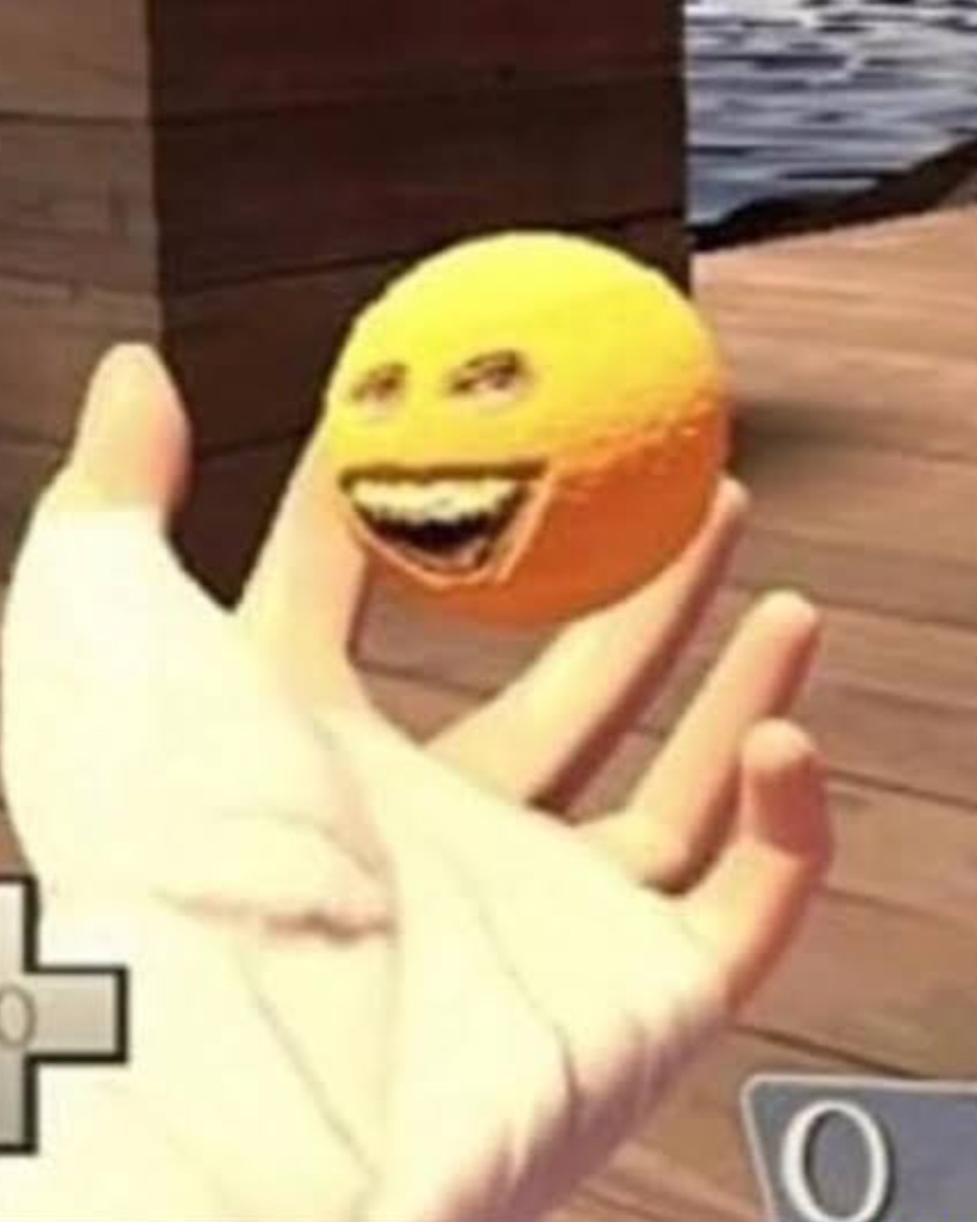 Orange Blank Meme Template