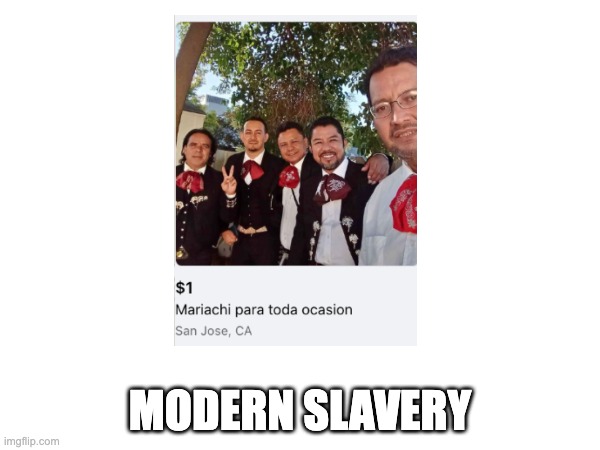 Modern Slavery | MODERN SLAVERY | image tagged in slavery,fun | made w/ Imgflip meme maker