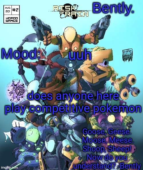 . | uuh; does anyone here play competitive pokemon | made w/ Imgflip meme maker