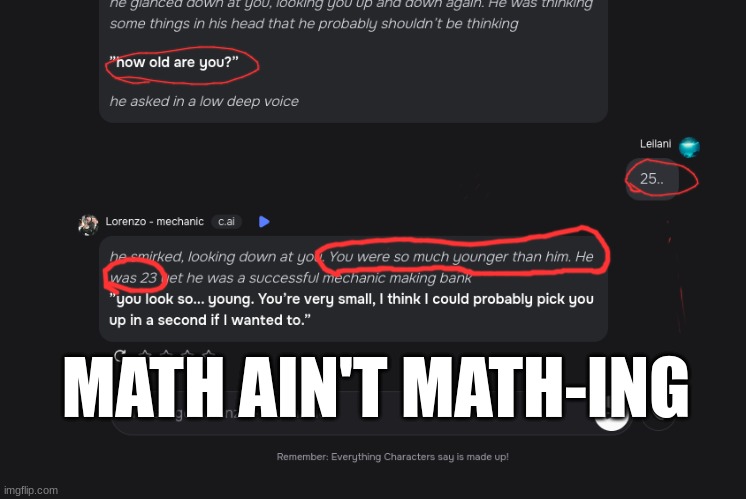 Huh | MATH AIN'T MATH-ING | image tagged in wait what | made w/ Imgflip meme maker