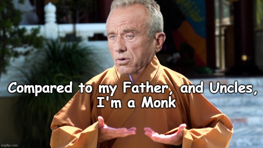 Compared to my Father, and Uncles,
 I'm a Monk | made w/ Imgflip meme maker