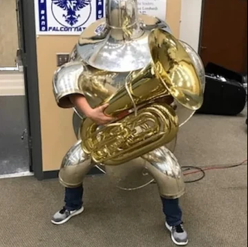 Tuba Defender Blank Meme Template