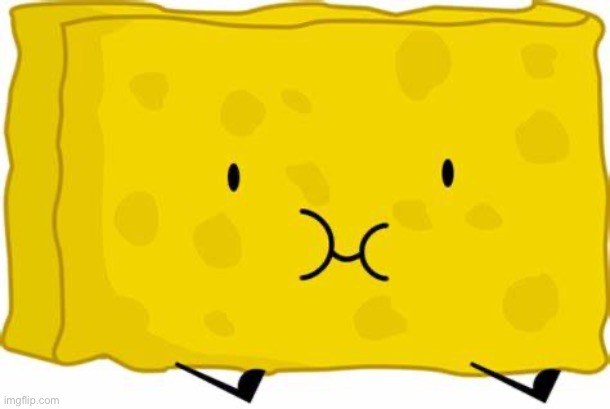 Spongy BFDI | image tagged in spongy bfdi | made w/ Imgflip meme maker