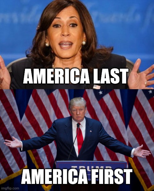 Now it's millions of dollars for Lebanon | AMERICA LAST; AMERICA FIRST | image tagged in kamala harris,donald trump,democrats,democratting,party of hate | made w/ Imgflip meme maker