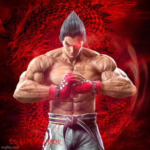 KAZUYA MISHIMA | image tagged in kazuya mishima | made w/ Imgflip meme maker